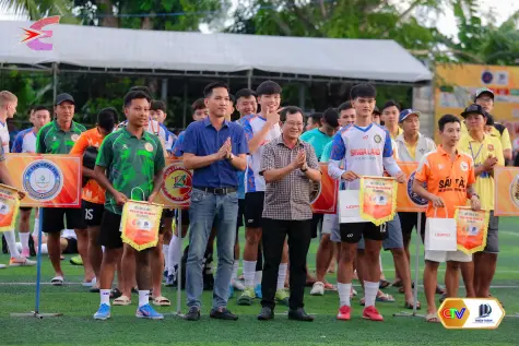 Cà Mau sôi động cùng ngày hội bóng đá CTV Cup 2026