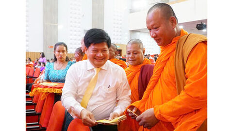An Giang họp mặt mừng Tết cổ truyền Chôl Chnăm Thmây của đồng bào Khmer năm 2026
