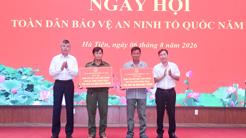 Người dân Hà Tiên cung cấp nhiều nguồn tin, góp phần khám phá 38 vụ phạm pháp