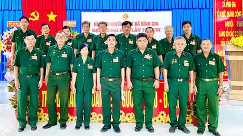Hội Cựu chiến binh xã Vĩnh Gia phấn đấu hoàn thành 7 chỉ tiêu trong nhiệm kỳ mới