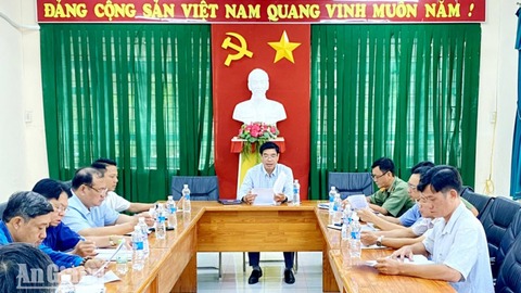 Tri Tôn xử lý vi phạm đất rừng phòng hộ đồi Tà Pạ