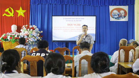Tuyên truyền phòng, chống tảo hôn trong đồng bào dân tộc tại phường Thới Sơn, Chi Lăng