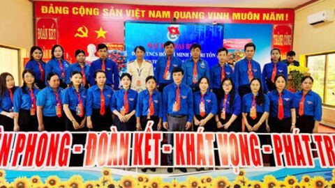 Đại hội đại biểu Đoàn Thanh niên Cộng sản Hồ Chí Minh Xã Tri Tôn lần thứ I