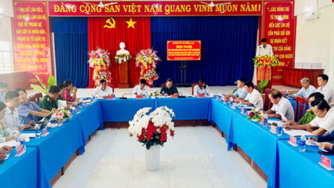 Xã Hòa Lạc thu ngân sách và tăng trưởng kinh tế đạt mức cao trong quý I