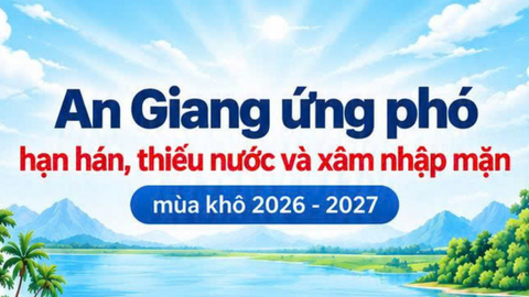 [Infographic] An Giang dự kiến chi hơn 387 tỉ đồng ứng phó hạn, mặn mùa khô