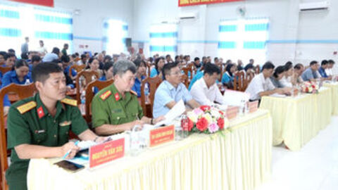 Xã Châu Phong đối thoại, lắng nghe ý kiến đoàn viên, hội viên và nhân dân