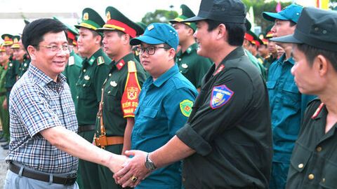 Ra quân bảo đảm an ninh trật tự phục vụ Đại hội đại biểu Đảng bộ tỉnh An Giang lần thứ I, nhiệm kỳ 2025 - 2030