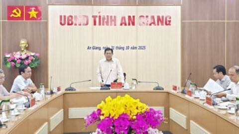 Khẩn trương lập nhiệm vụ, quy hoạch chung đô thị và nông thôn trên địa bàn tỉnh An Giang