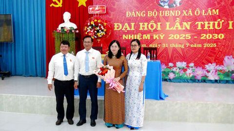Đại hội Đảng bộ UBND xã Ô Lâm, nhiệm kỳ 2025-2030