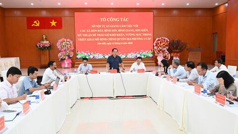 Tháo gỡ khó khăn, vướng mắc trong triển khai mô hình chính quyền địa phương hai cấp 