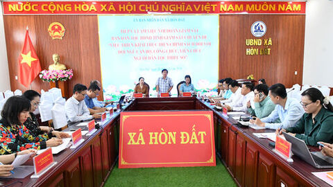 Ban Dân tộc HĐND tỉnh An Giang giám sát chuyên đề tại xã Hòn Đất