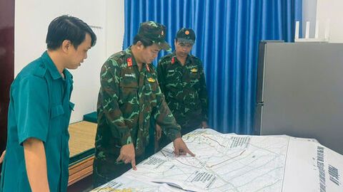 Bộ Chỉ huy Quân sự tỉnh An Giang kiểm tra công tác ứng phó bão số 13