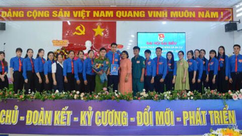 Đại hội đại biểu Đoàn Thanh niên Cộng sản Hồ Chí Minh xã An Cư và xã Hòa Điền