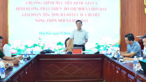 Xã Hòn Đất phấn đấu đạt chuẩn nông thôn mới năm 2027