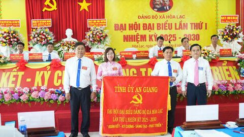 Đại hội đại biểu Đảng bộ xã Hòa Lạc nhiệm kỳ 2025 - 2030
