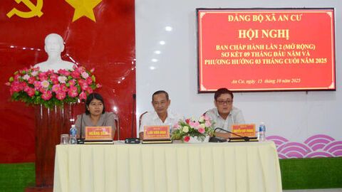 Hội nghị Ban Chấp hành Đảng bộ xã An Cư