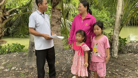 Xóm ấp bình yên từ khéo hòa giải