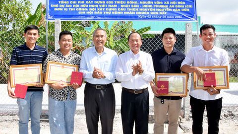 Khánh thành cầu nhánh kênh Ông Hiển