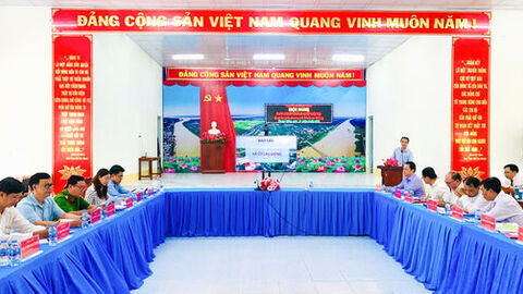 Lấy ý kiến về đồ án quy hoạch chung xã Cù Lao Giêng đến năm 2046