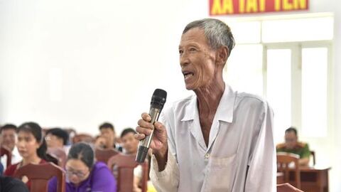 Cử tri xã Tây Yên kiến nghị nhiều vấn đề dân sinh 