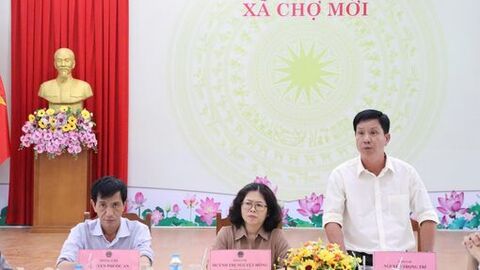 Chợ Mới thông qua dự thảo quy hoạch đô thị đến năm 2050