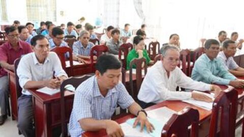 Tuyên truyền, phổ biến, giáo dục pháp luật tại các xã: Vĩnh Bình, Vĩnh Hòa, Bình An, Đông Thái