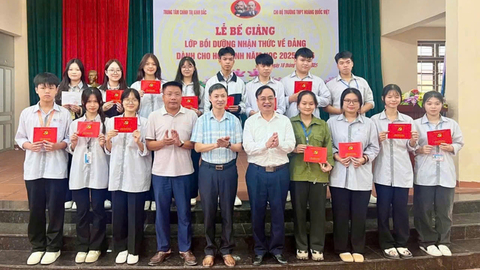 Vũ Ninh chú trọng tạo nguồn, nâng cao chất lượng đảng viên mới