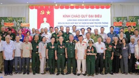 Ban Liên lạc Tình báo quốc phòng tỉnh An Giang họp mặt kỷ niệm 15 năm thành lập