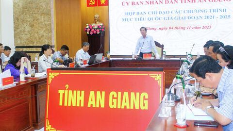 An Giang định hướng nhiệm vụ thực hiện các chương trình mục tiêu quốc gia những tháng cuối năm