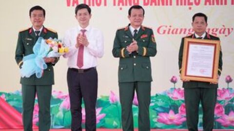 10/9/1945 là Ngày truyền thống của Lực lượng vũ trang tỉnh An Giang
