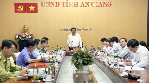 Họp Tổ công tác đặc biệt trên địa bàn đặc khu Phú Quốc