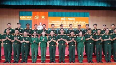 Bộ Chỉ huy Quân sự tỉnh An Giang tuyên dương lực lượng tham gia diễu binh 