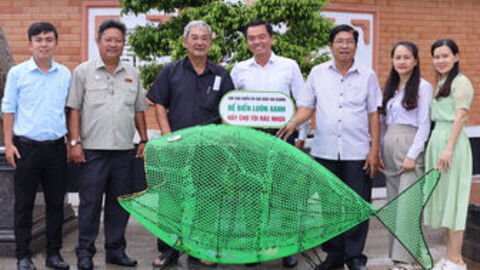 Triển khai mô hình “Cá xanh gom rác nhựa” hưởng ứng tuần lễ Biển và Hải đảo Việt Nam năm 2026 