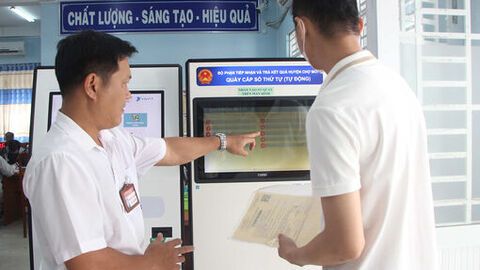 Điểm sáng cải cách hành chính ở Chợ Mới