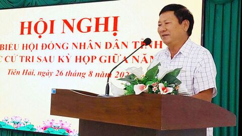 HĐND tỉnh An Giang tiếp xúc cử tri xã Tiên Hải