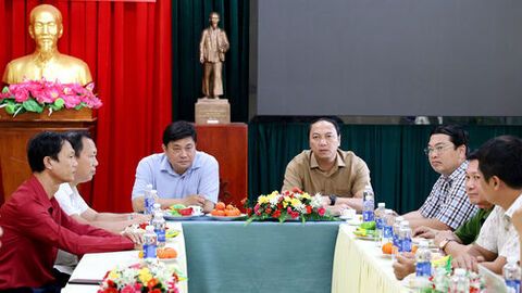 Phó Bí thư Tỉnh ủy An Giang Lâm Minh Thành thăm, làm việc tại đặc khu Thổ Châu