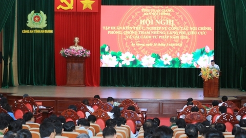 An Giang tập huấn nghiệp vụ công tác nội chính năm 2026 