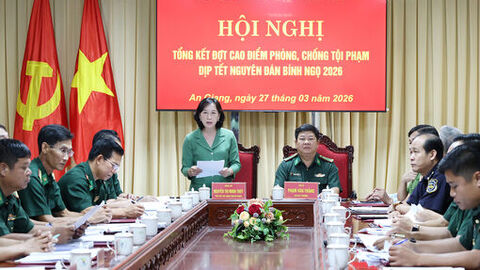 Tổng kết đợt cao điểm phòng, chống tội phạm dịp Tết Nguyên đán Bính Ngọ năm 2026