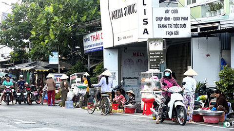 Bài toán vỉa hè đô thị