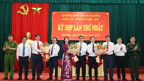 HĐND xã Đại Đồng bầu các chức danh chủ chốt