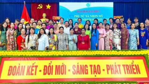 Đại hội đại biểu Hội Liên hiệp Phụ nữ xã Nhơn Mỹ lần thứ I