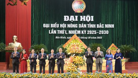 Khai mạc Đại hội đại biểu Hội Nông dân tỉnh Bắc Ninh lần thứ I, nhiệm kỳ 2025-2030