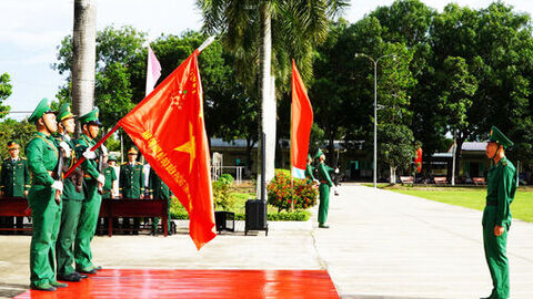 Bộ đội Biên phòng tỉnh An Giang tổ chức lễ tuyên thệ chiến sĩ mới năm 2026 