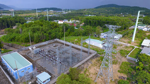 Cắt điện đường dây 110 kV từ Trạm 220kV Kiên Bình đến Trạm 110kV Nam Phú Quốc vào ngày 13/5/2026