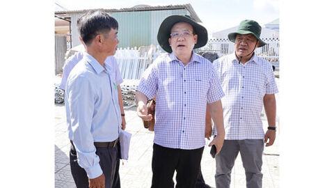 Trường Bán trú, Nội trú liên cấp Tiểu học - Trung học cơ sở Giang Thành dự kiến xây dựng hoàn thành trước ngày 30/7 