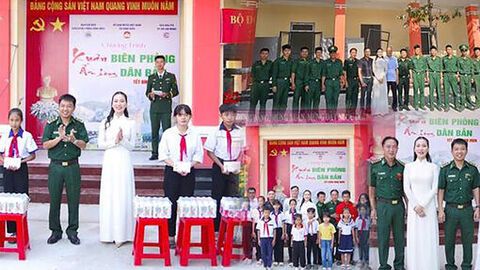 Hoa hậu Nhân ái Nguyễn Ngọc Hiếu đồng hành cùng Chương trình “Xuân Biên phòng ấm lòng dân bản” năm 2026 tại xã Vĩnh Điều