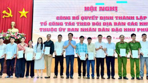 Phú Quốc thành lập 8 tổ công tác theo dõi địa bàn các khu phố