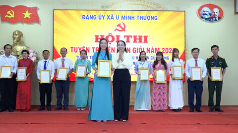 Hội thi Tuyên truyền viên giỏi xã U Minh Thượng năm 2026