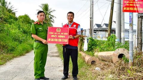 Ra mắt mô hình “Ánh sáng phòng, chống tội phạm” tại xã An Biên