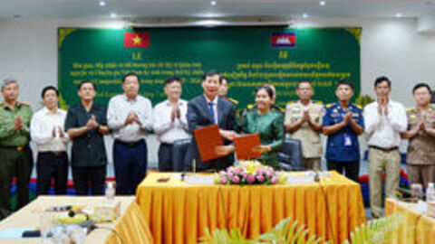 An Giang quy tập, hồi hương 18 hài cốt liệt sĩ trên địa bàn tỉnh Kampot